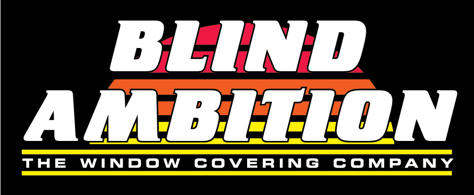 Blind Ambition Logo- Window Treatments installer San Antonio Texas. Blinds, Shades, Awnings and more.