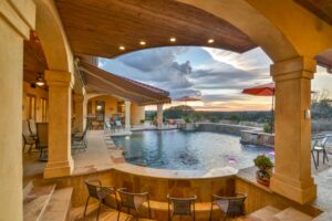 solutions for heat and cold - block the harsh south Texas sun with awnings and block the heat and cold with thermal shades and shutters